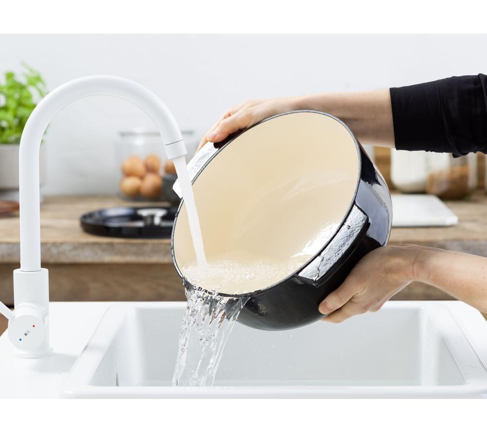 KITCHENAID Cast Iron 30 cm Oval Casserole Dish - Onyx Black image number 6 of 6