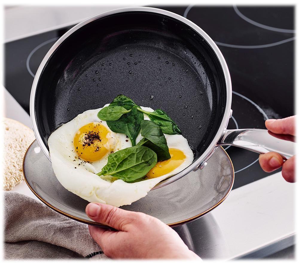 GREENPAN Premiere CC003818-001 28 cm Non-stick Frying Pan - Stainless Steel image number 7 of 10