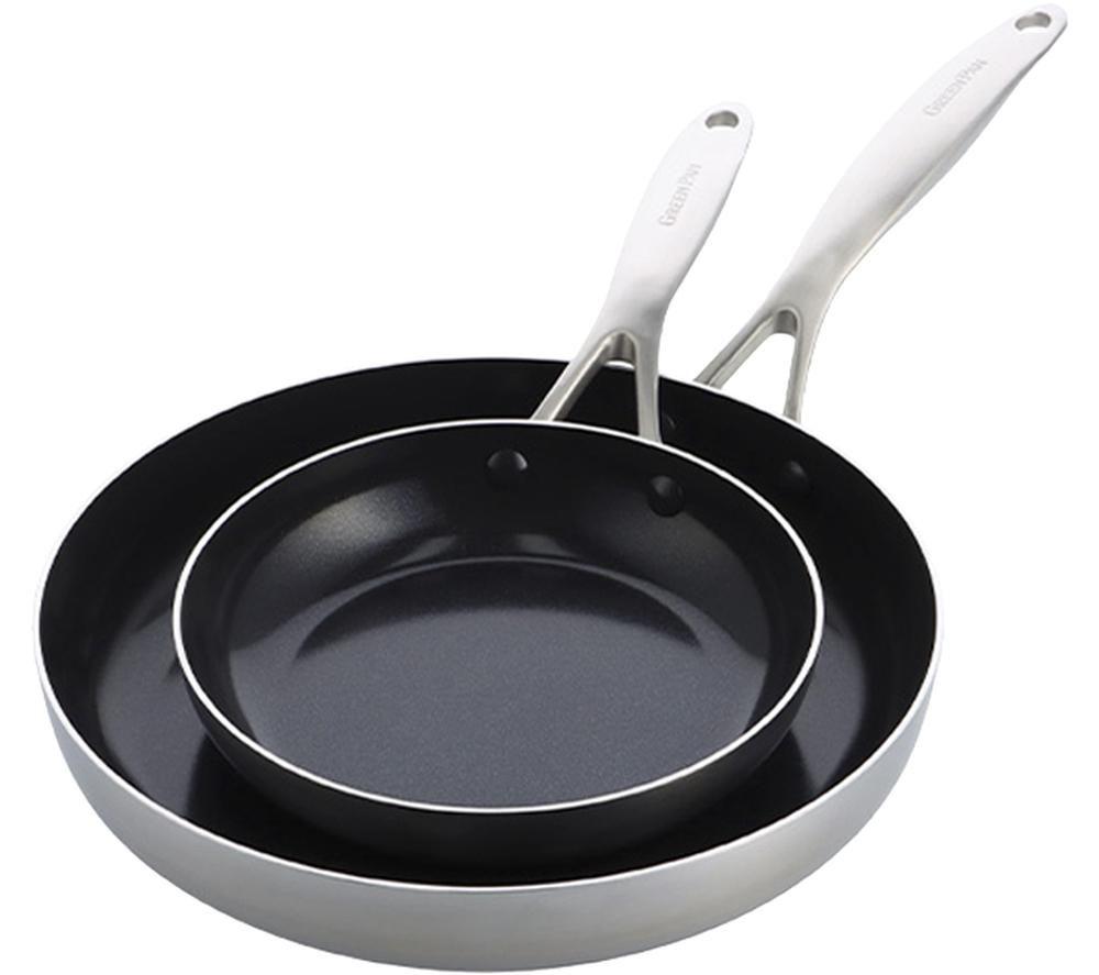 GREENPAN Geneva CC004783001 2piece Nonstick Frying Pan Set review
