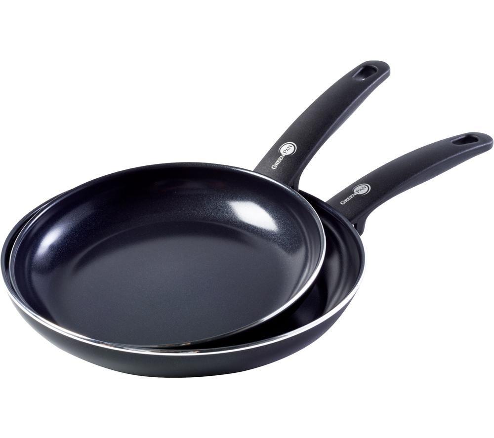 Buy GREENPAN Cambridge 2piece Nonstick Pan Set Black Currys