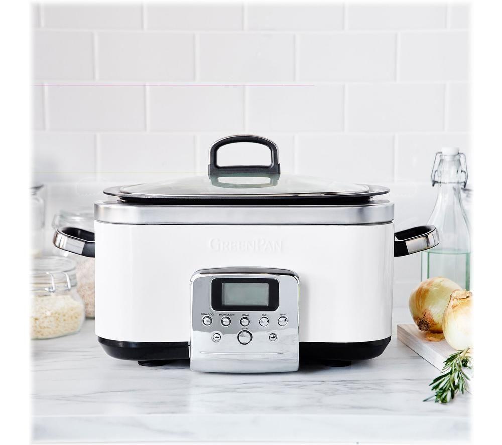 GREENPAN CC005312-001 Slow Cooker - Cream image number 2 of 8