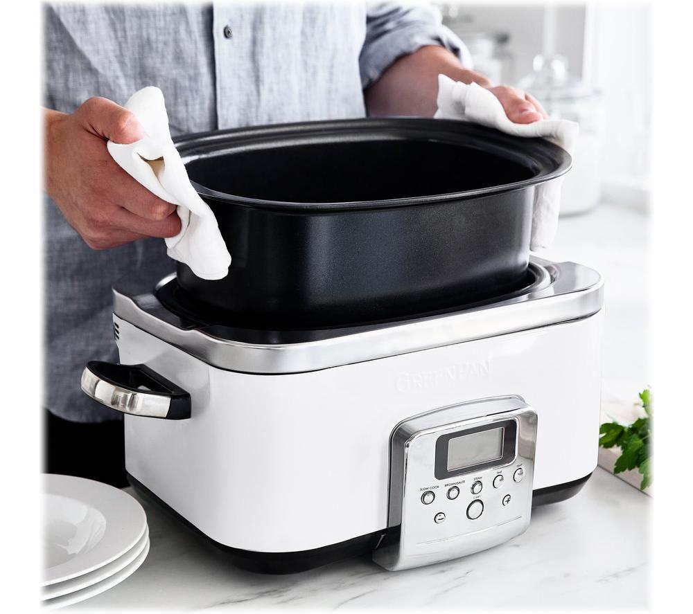 GREENPAN CC005312-001 Slow Cooker - Cream image number 7 of 8