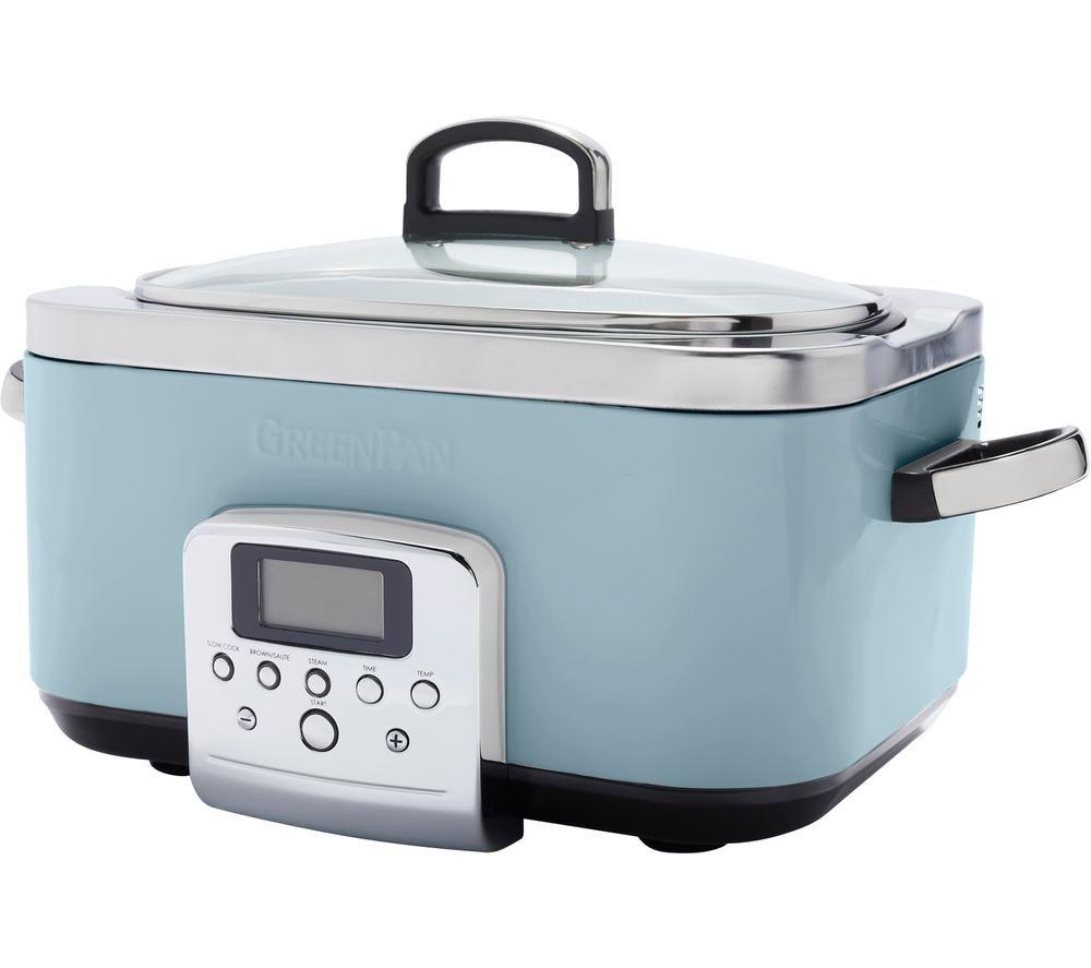 GREENPAN CC005314-001 Slow Cooker - Blue