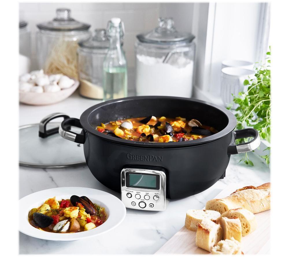 GREENPAN Omni CC005286-001 Multicooker - Black image number 3 of 8