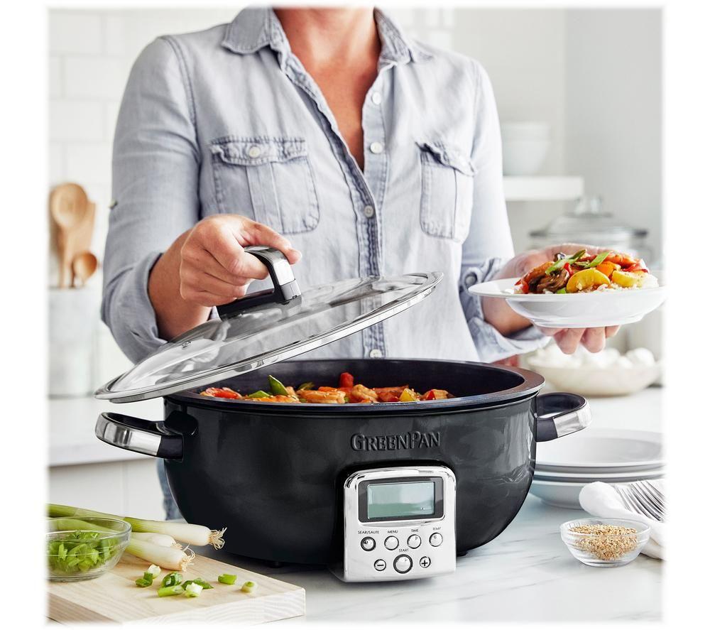 GREENPAN Omni CC005286-001 Multicooker - Black image number 6 of 8