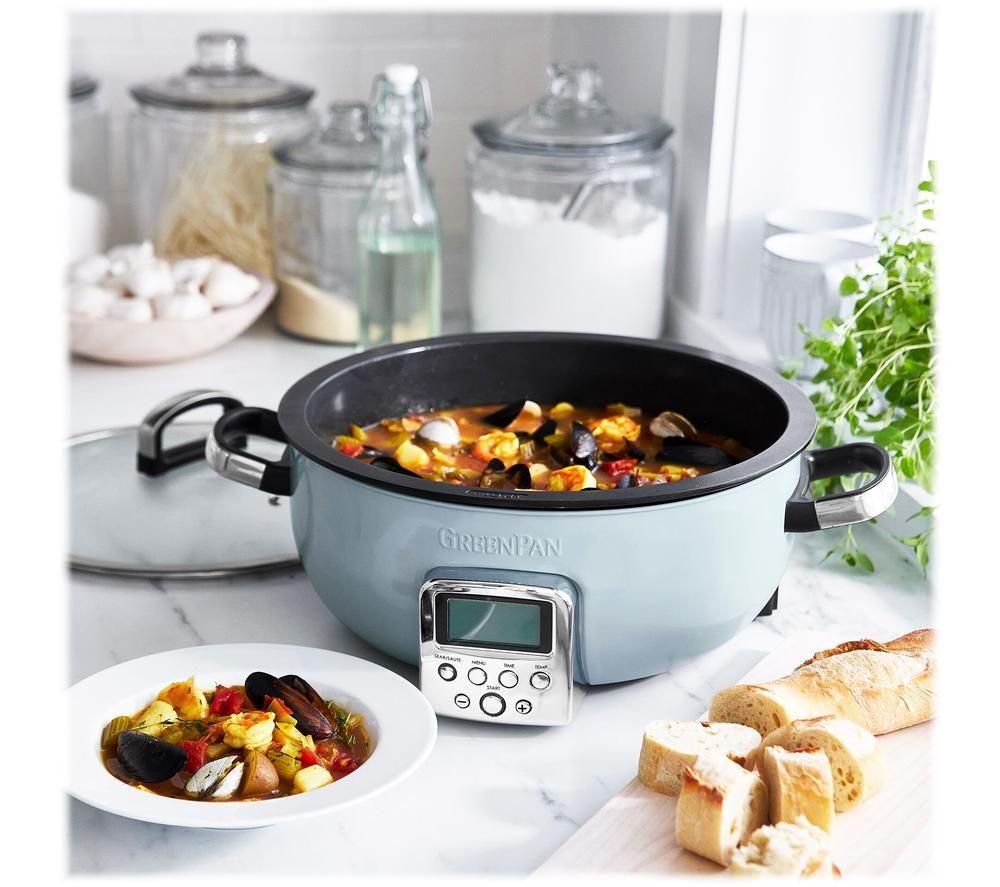 GREENPAN Omni CC005290-001 Multicooker - Blue image number 3 of 8
