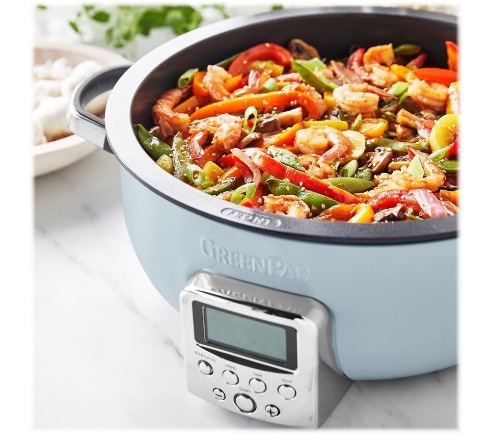 GREENPAN Omni CC005290-001 Multicooker - Blue image number 4 of 8