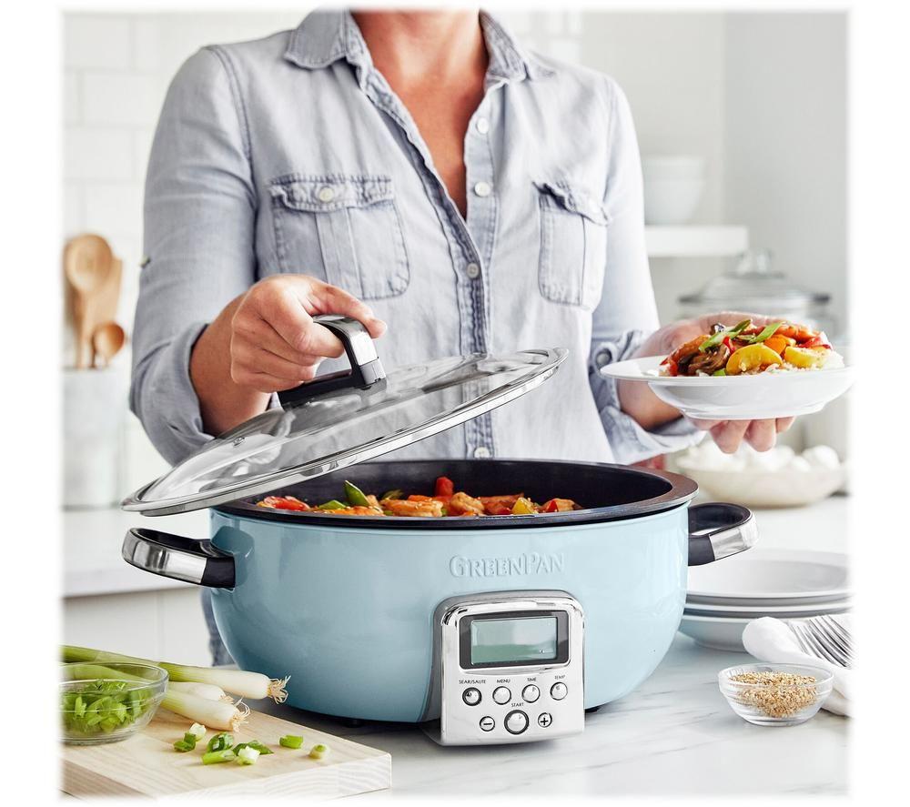 GREENPAN Omni CC005290-001 Multicooker - Blue image number 6 of 8