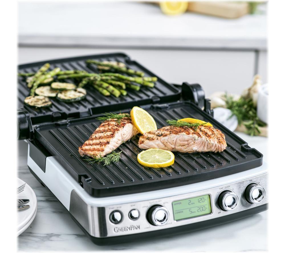 GREENPAN CC006581-001 Contact Grill - Blue image number 3 of 6