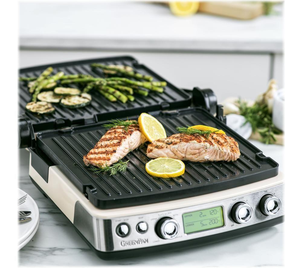 GREENPAN CC006583-001 Contact Grill - Cream image number 3 of 5