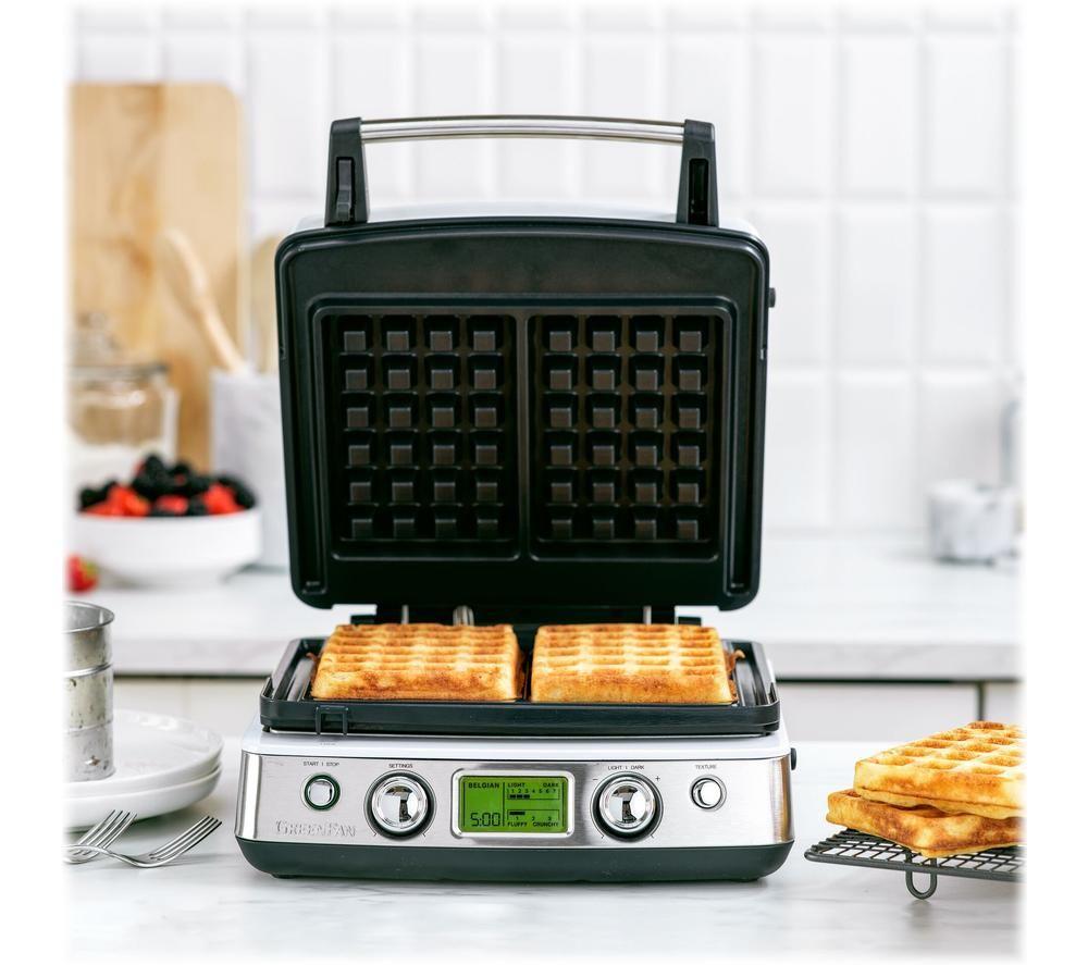 GREENPAN CC006586-001 Waffle Maker - Blue Haze image number 5 of 10