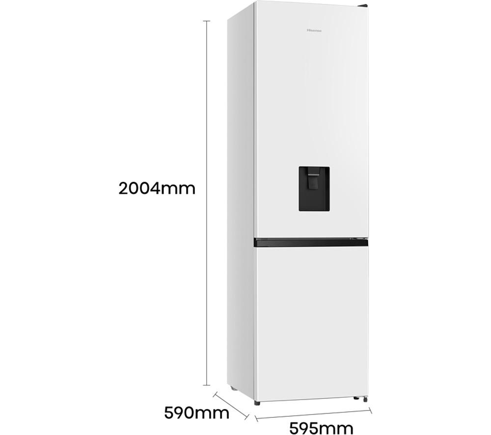 HISENSE RB435N4WWE 60/40 Fridge Freezer - White image number 16 of 18