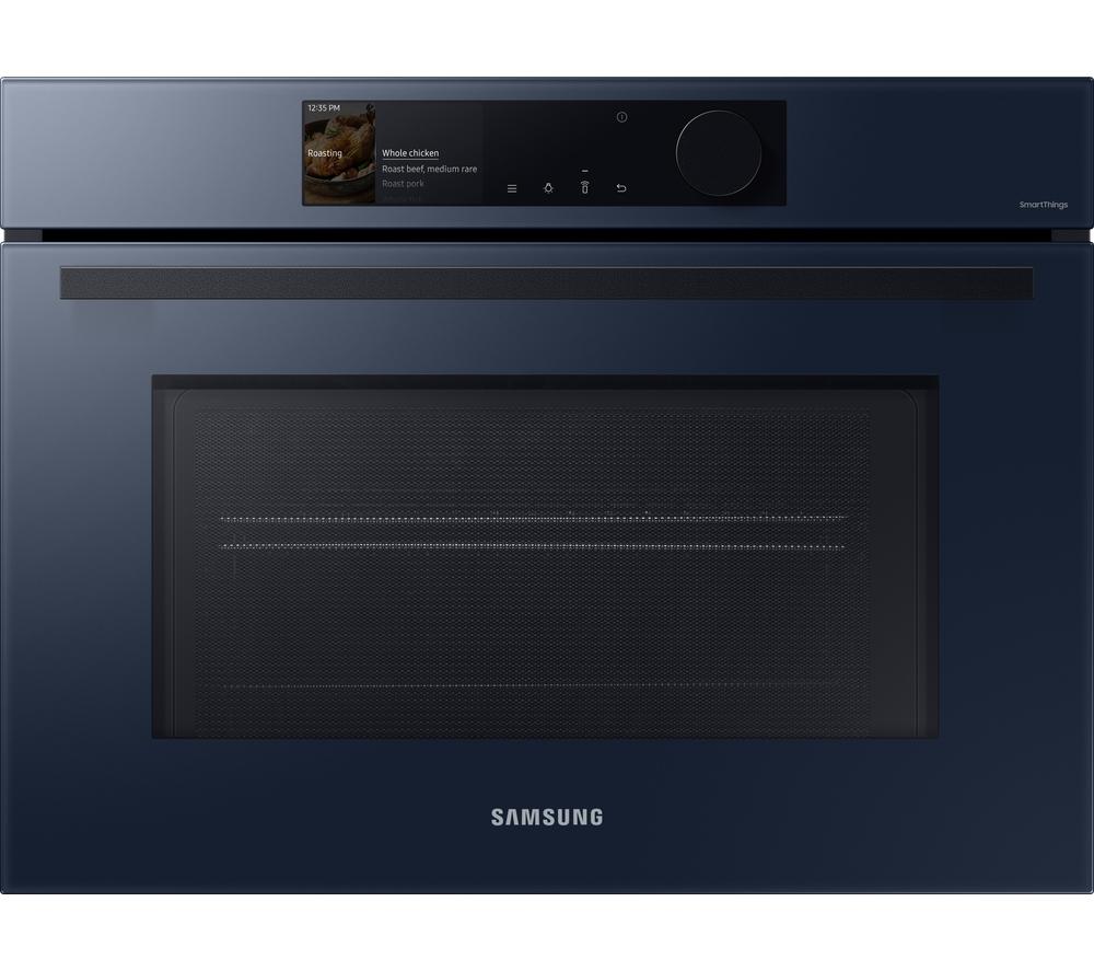 SAMSUNG Series 6 NQ5B6753CAN/U4 Built-in Compact Combination Microwave – Clean Navy, Blue