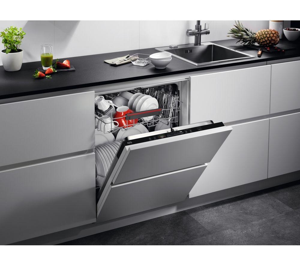 AEG SatelliteClean FSS53637Z Full-size Fully Integrated Dishwasher image number 6 of 6