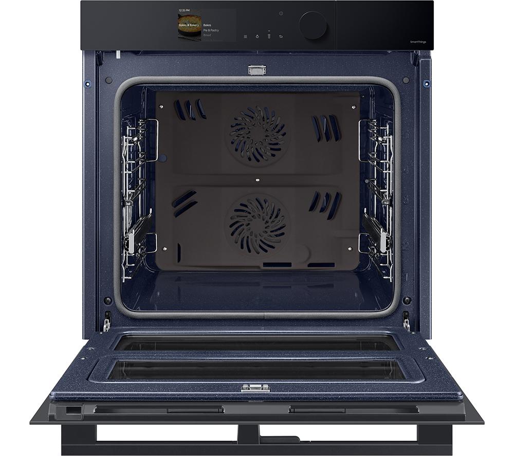 SAMSUNG Bespoke Series 6 Dual Cook Flex NV7B6785JAK/U4 Electric Steam Smart Oven - Clean Black image number 2 of 12