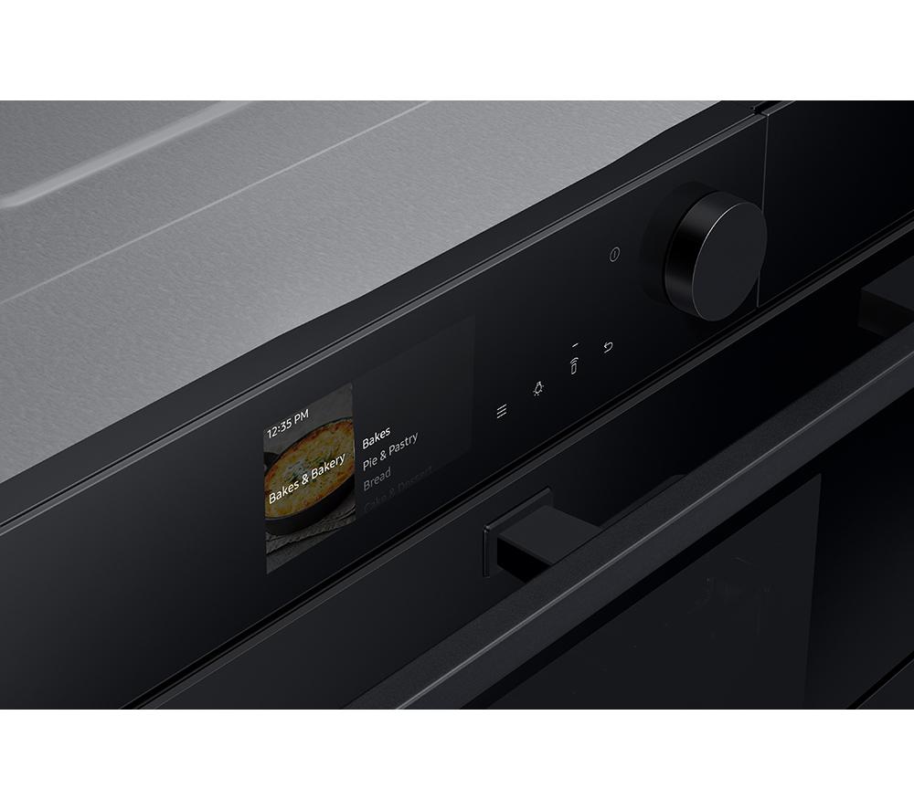 SAMSUNG Bespoke Series 6 Dual Cook Flex NV7B6785JAK/U4 Electric Steam Smart Oven - Clean Black image number 5 of 12