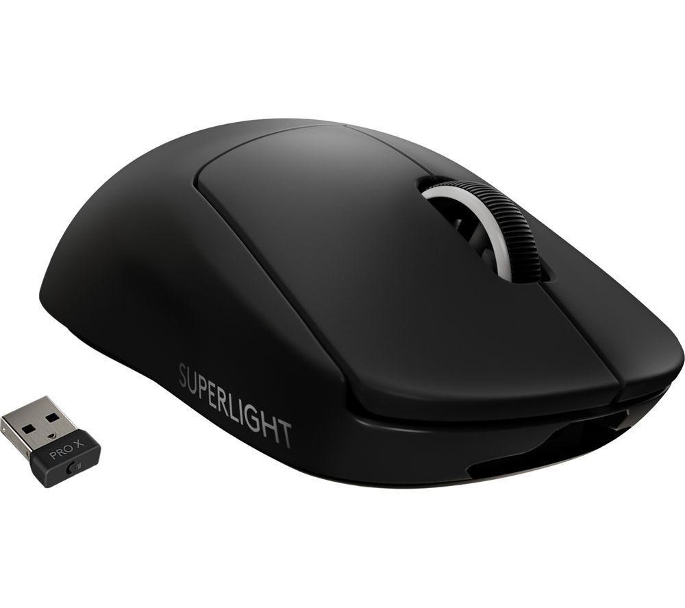 LOGITECH G PRO X Superlight Wireless Optical Gaming Mouse & G440 Gaming Surface Bundle - Black image number 6 of 6