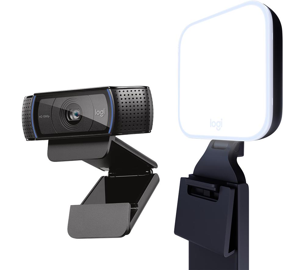 Logitech Pro C920 Full HD Webcam & Litra Glow Streaming Light Bundle review