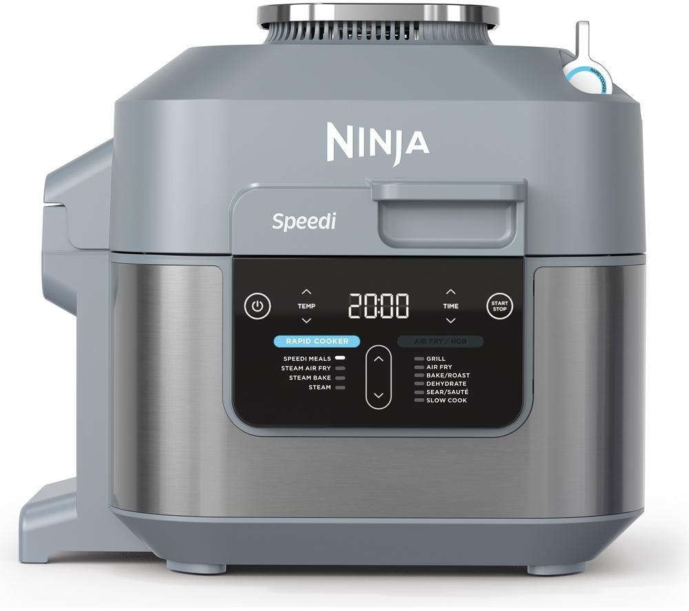 NINJA Speedi ON400UK 10-in-1 Rapid Cooker & Air Fryer - Grey, Silver/Grey