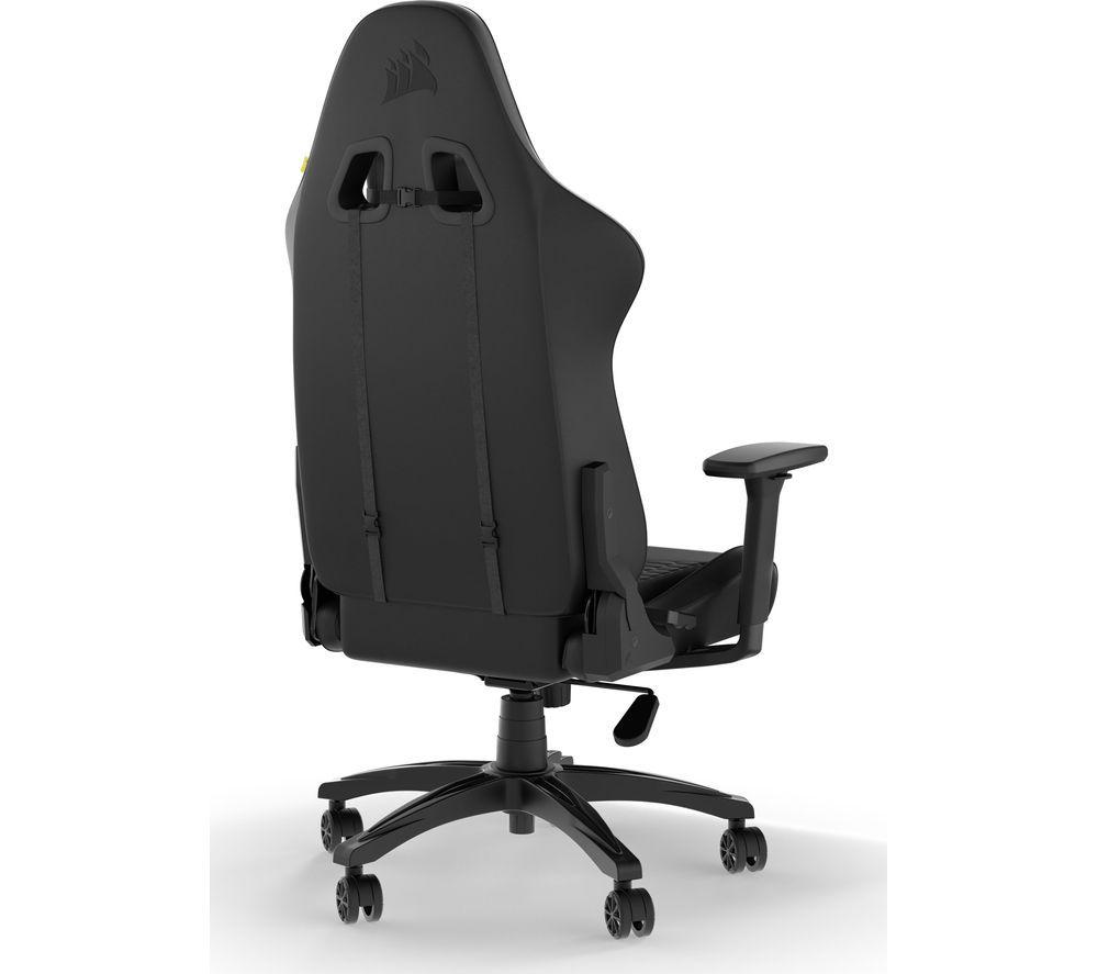 CORSAIR TC100 RELAXED Gaming Chair - Faux Leather, Black image number 5 of 5