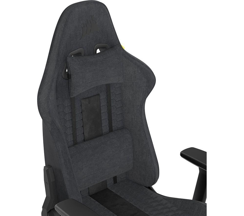 CORSAIR TC100 RELAXED Gaming Chair - Grey & Black image number 6 of 15
