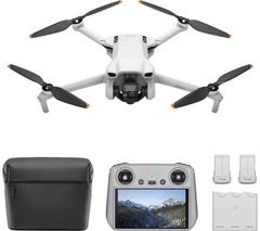 DJI Mini 3 Drone Fly More Combo with RC Controller - Grey
