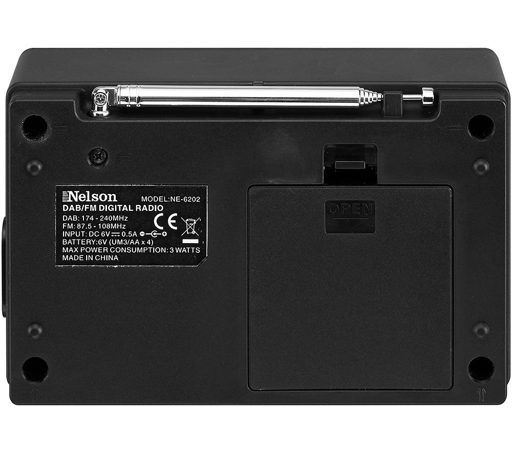 LOGIK L2DAB23 Portable DAB+/FM Radio - Black image number 8 of 8
