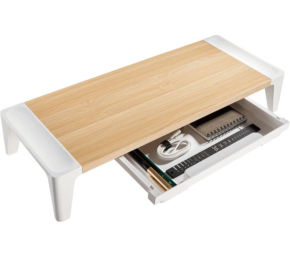 PROPERAV P-MRB1 Laptop Riser & Monitor Stand - White image number 2 of 9