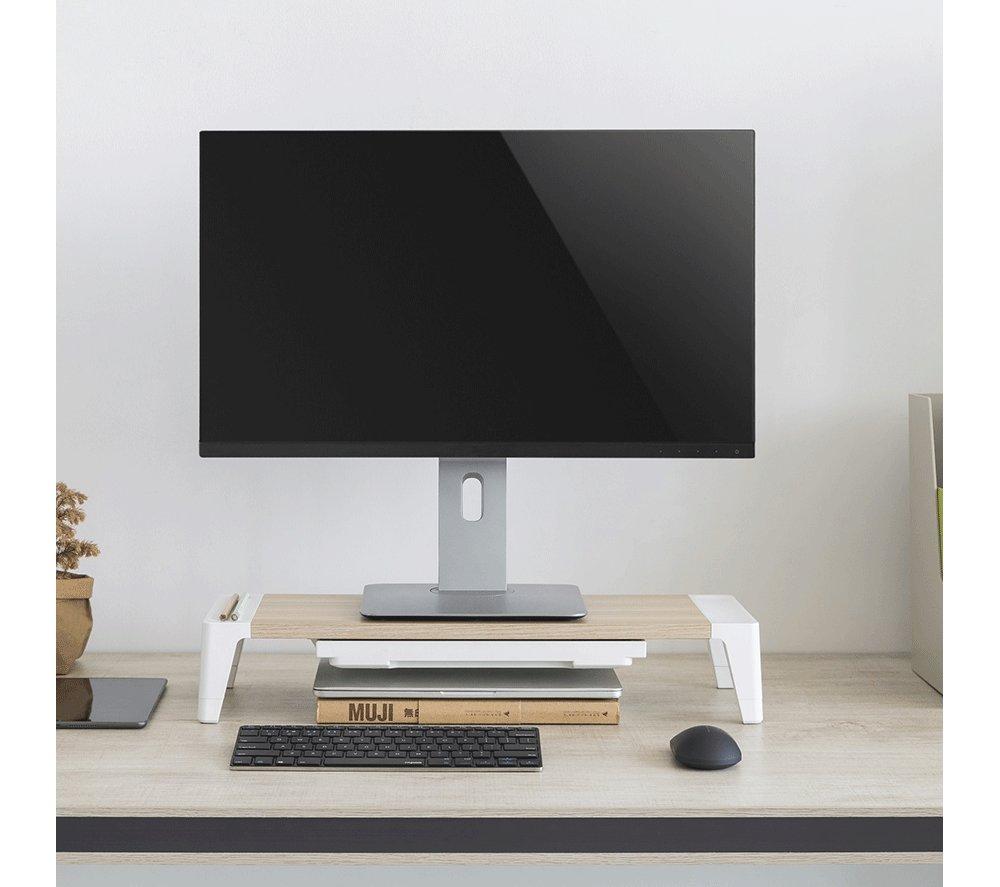 PROPERAV P-MRB1 Laptop Riser & Monitor Stand - White image number 7 of 9