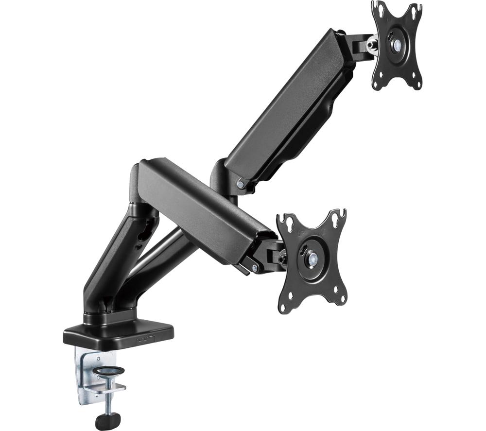 PROPERAV PB148 Hydraulic Dual Arm Full Motion 17-32" Monitor Desk Mount image number 10 of 17