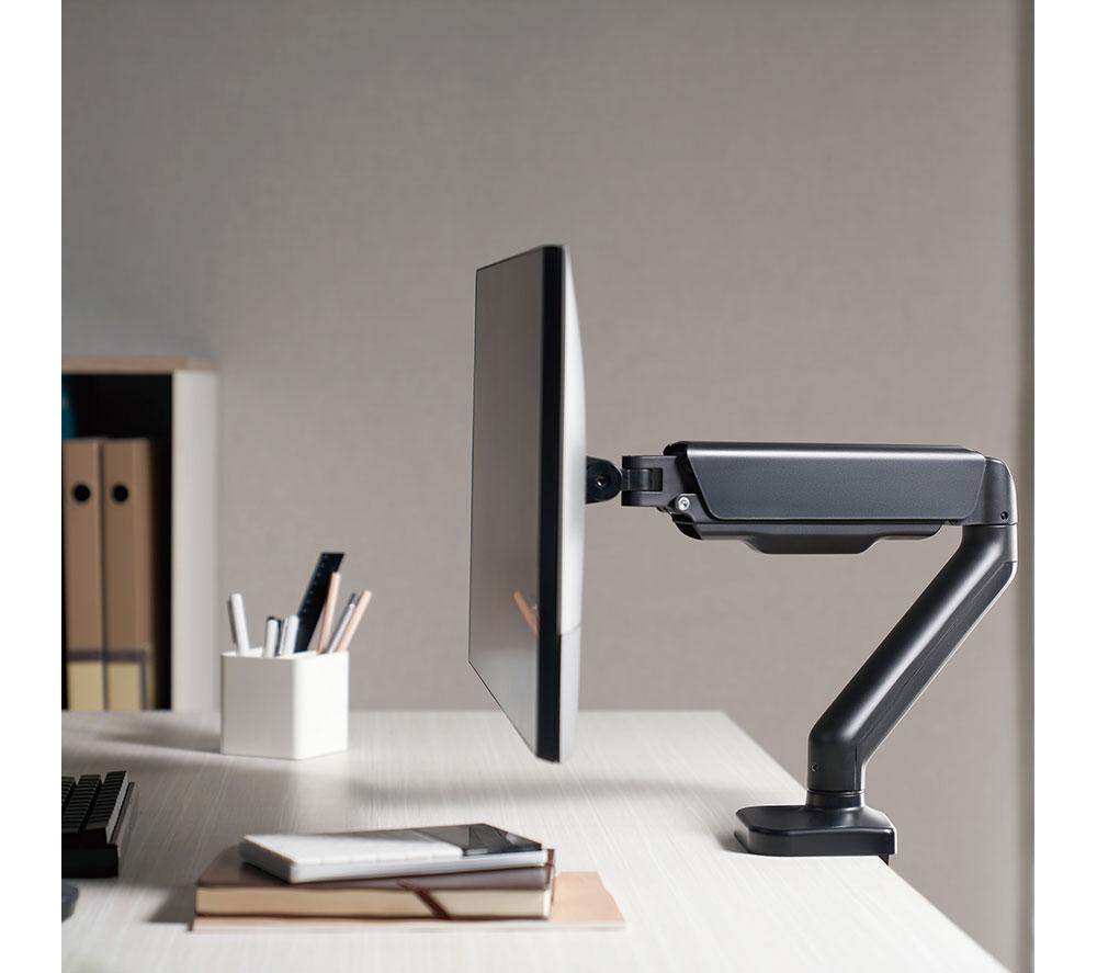 PROPERAV PB148 Hydraulic Dual Arm Full Motion 17-32" Monitor Desk Mount image number 13 of 17