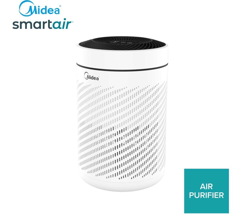MIDEA Pure 1876 Air Purifier - White & Black image number 2 of 15