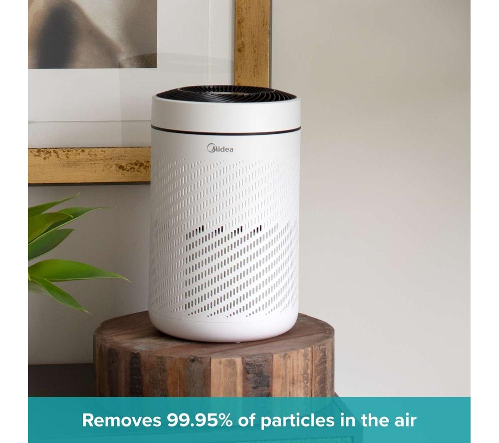 MIDEA Pure 1876 Air Purifier - White & Black image number 3 of 15