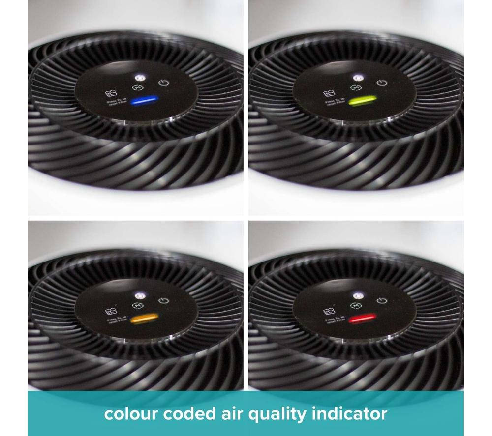 MIDEA Pure 1876 Air Purifier - White & Black image number 4 of 15