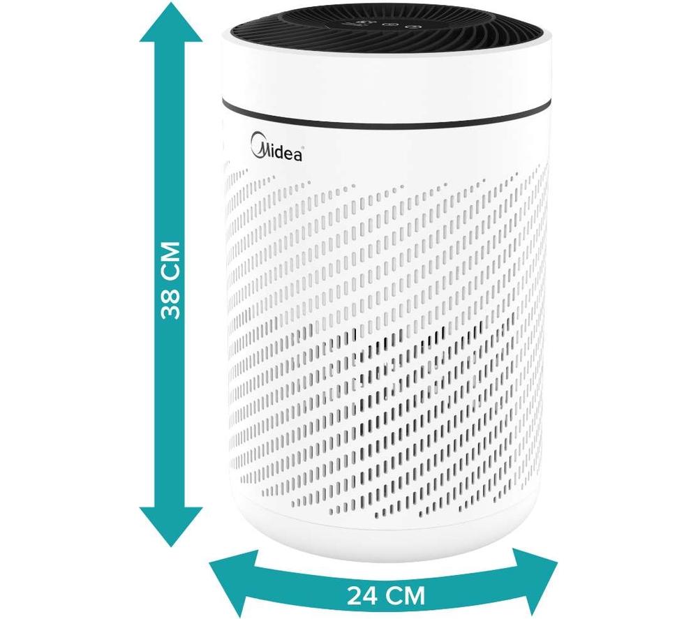 MIDEA Pure 1876 Air Purifier - White & Black image number 11 of 15