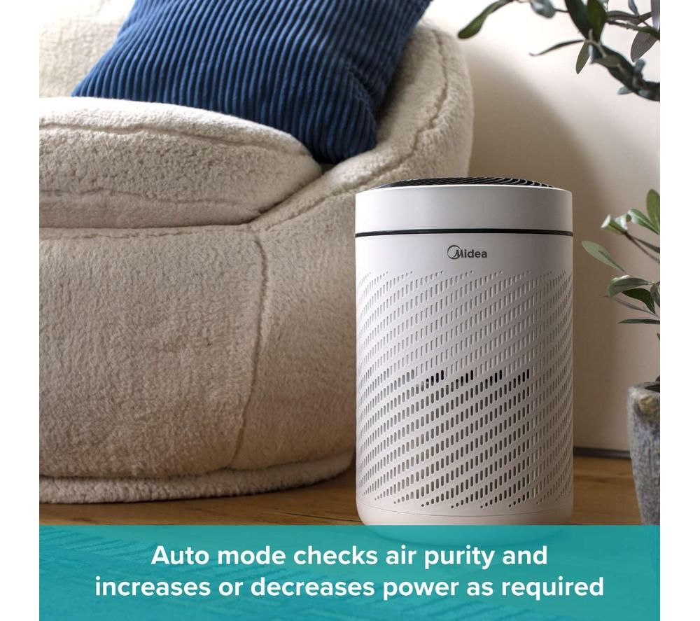 MIDEA Pure 1876 Air Purifier - White & Black image number 14 of 15