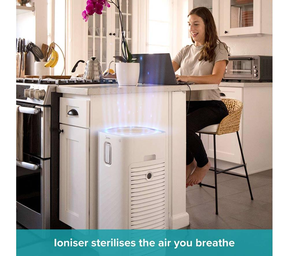 MIDEA Pure Control XL 1878 Smart Air Purifier - White image number 9 of 13