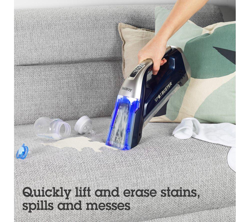 BELDRAY Spot Buster BEL01624 Handheld Vacuum Cleaner - Navy & Platinum image number 2 of 12