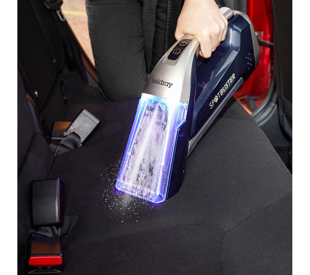 BELDRAY Spot Buster BEL01624 Handheld Vacuum Cleaner - Navy & Platinum image number 5 of 12