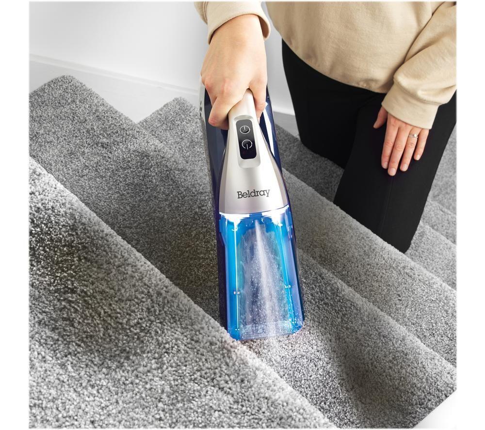 BELDRAY Spot Buster BEL01624 Handheld Vacuum Cleaner - Navy & Platinum image number 9 of 12