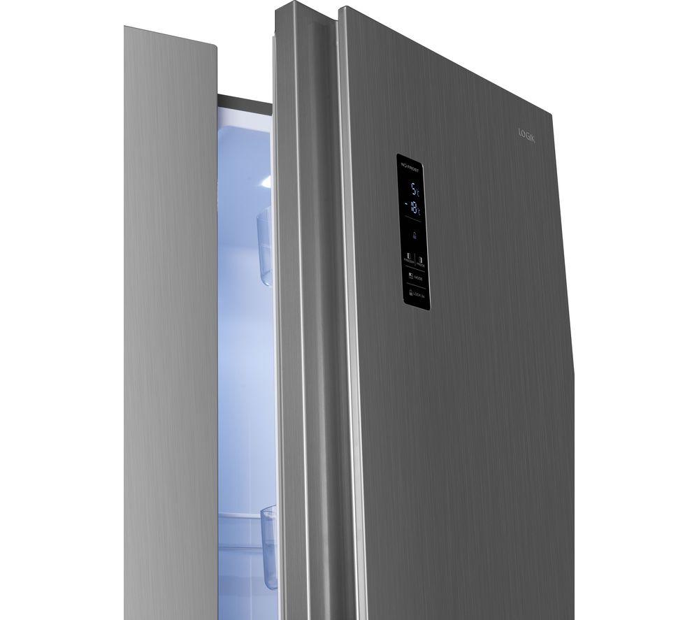 LOGIK LSSBSS23 American-Style Fridge Freezer - Inox image number 7 of 8