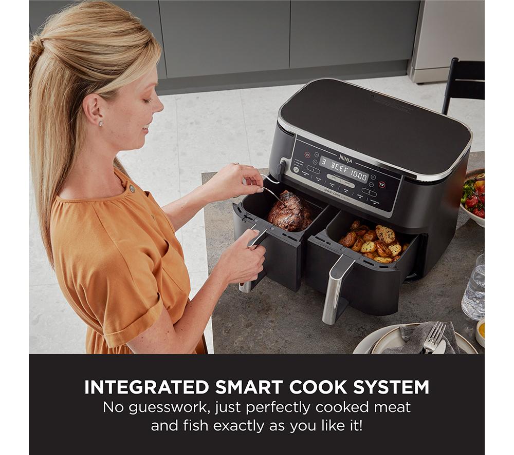 Ninja Foodi MAX Dual Zone Air Fryer with Smart Cook System AF451UK