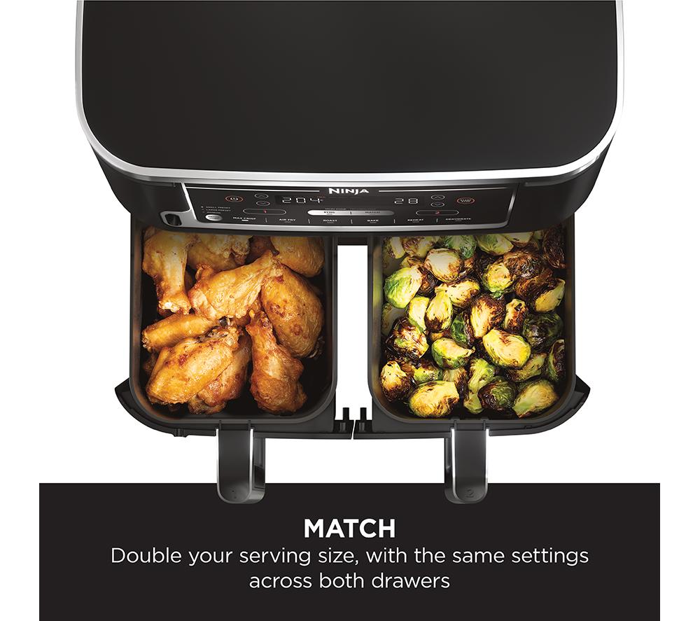 Buy NINJA Foodi MAX Dual Zone AF451UK Air Fryer Black Currys