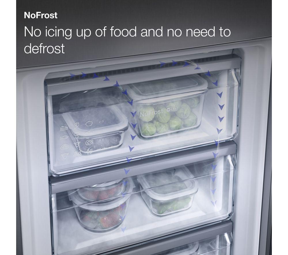 FNS 4382 E Miele Free-standing Freezer in Stainless steel effect