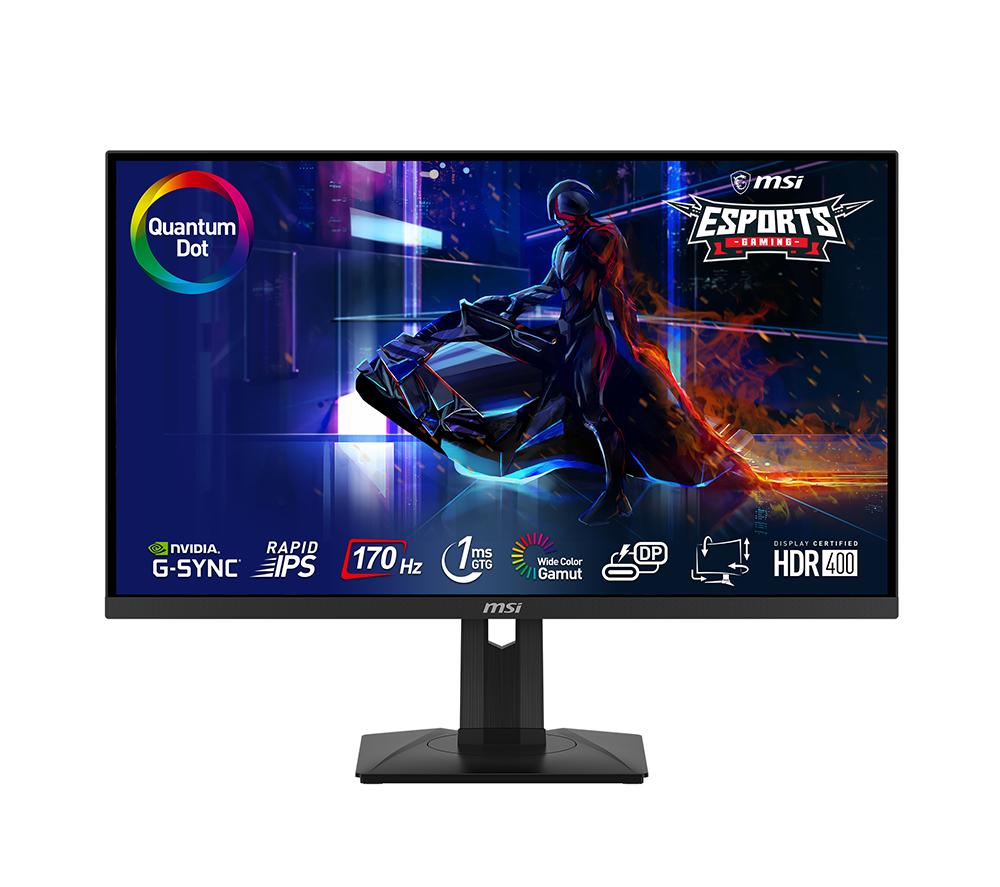 MSI G274QPF-QD Quad HD 27 Quantum Dot Gaming Monitor - Black, Black