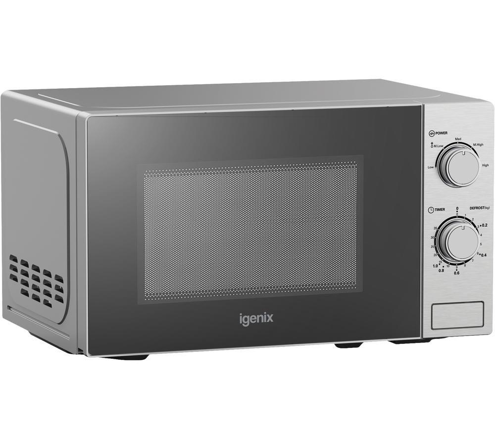 IGENIX IGM0820SS Solo Microwave - Stainless Steel image number 2 of 3