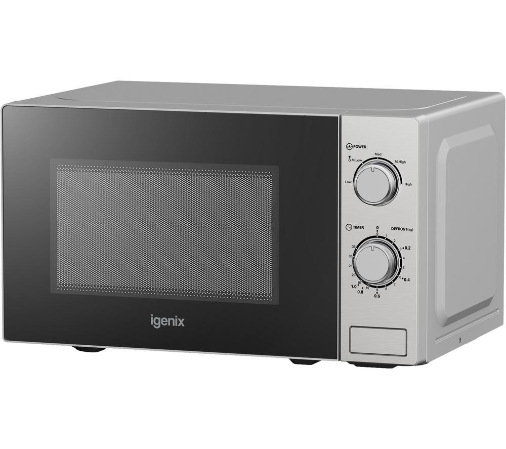 IGENIX IGM0820SS Solo Microwave - Stainless Steel image number 3 of 3