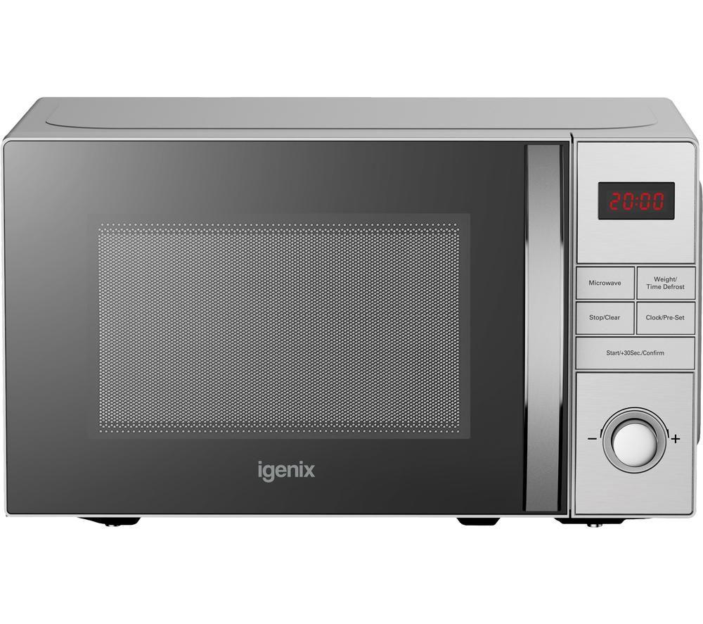 Igenix Igm0821ss Solo Microwave - Stainless Steel, Stainless Steel