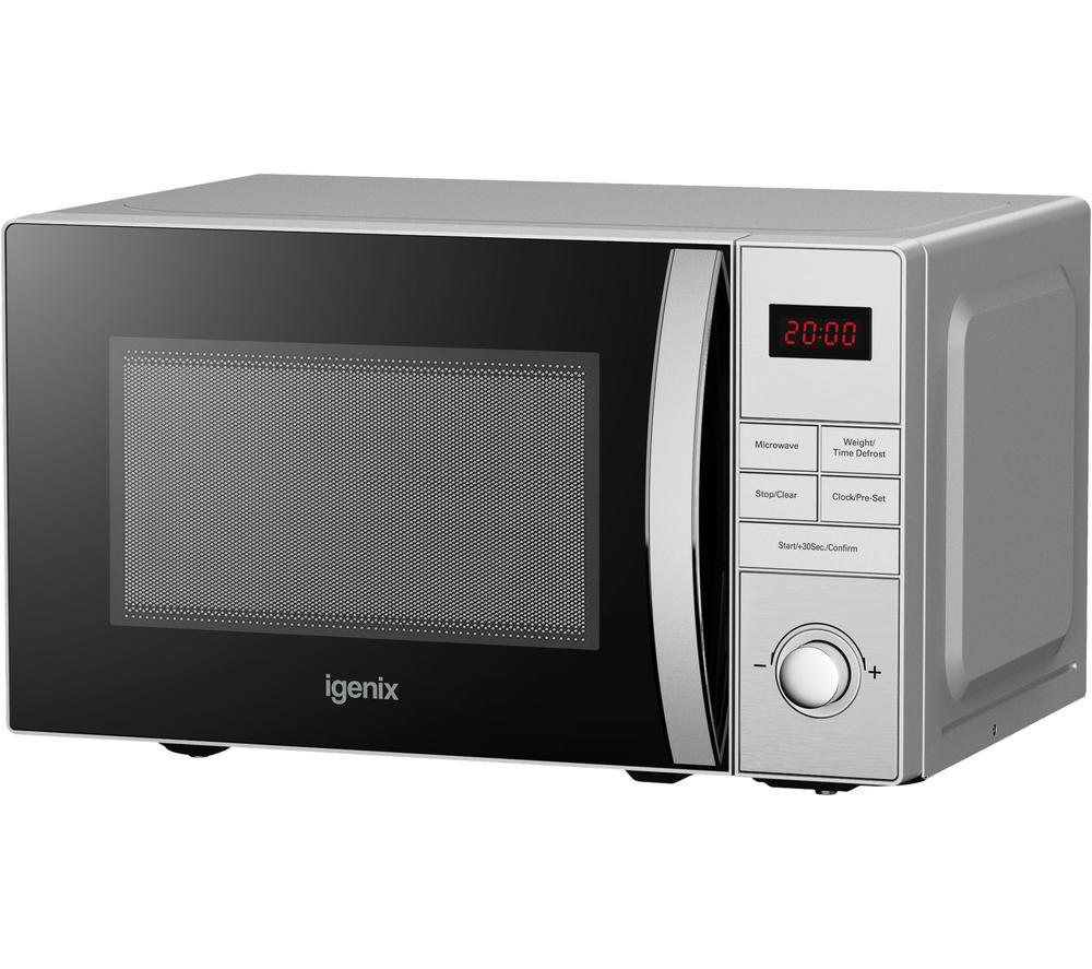 IGENIX IGM0821SS Solo Microwave - Stainless Steel image number 3 of 3