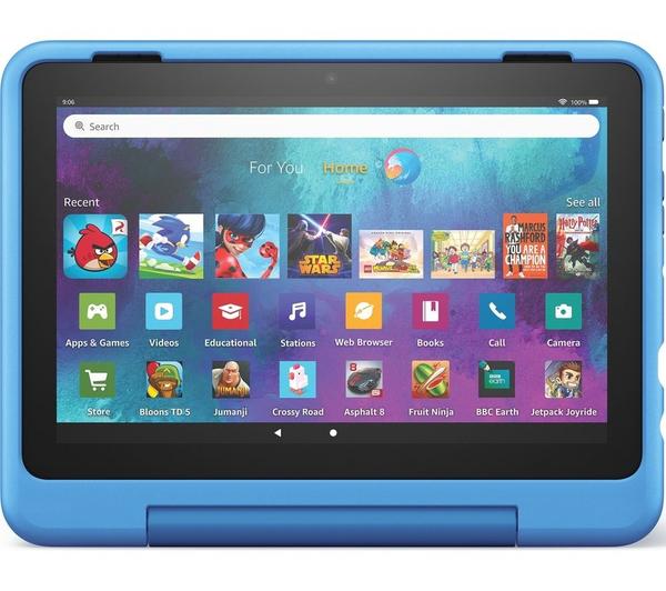 Fire HD Pro 8" Kids Tablet (2022) - 32 GB, Cyber Sky